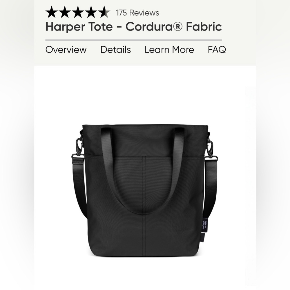 Harper Tote cordura fabric. Never used.